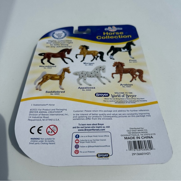 Lot Of 7 BREYER Stablemates Horses & Unicorns Collectable Toys 2021-2022